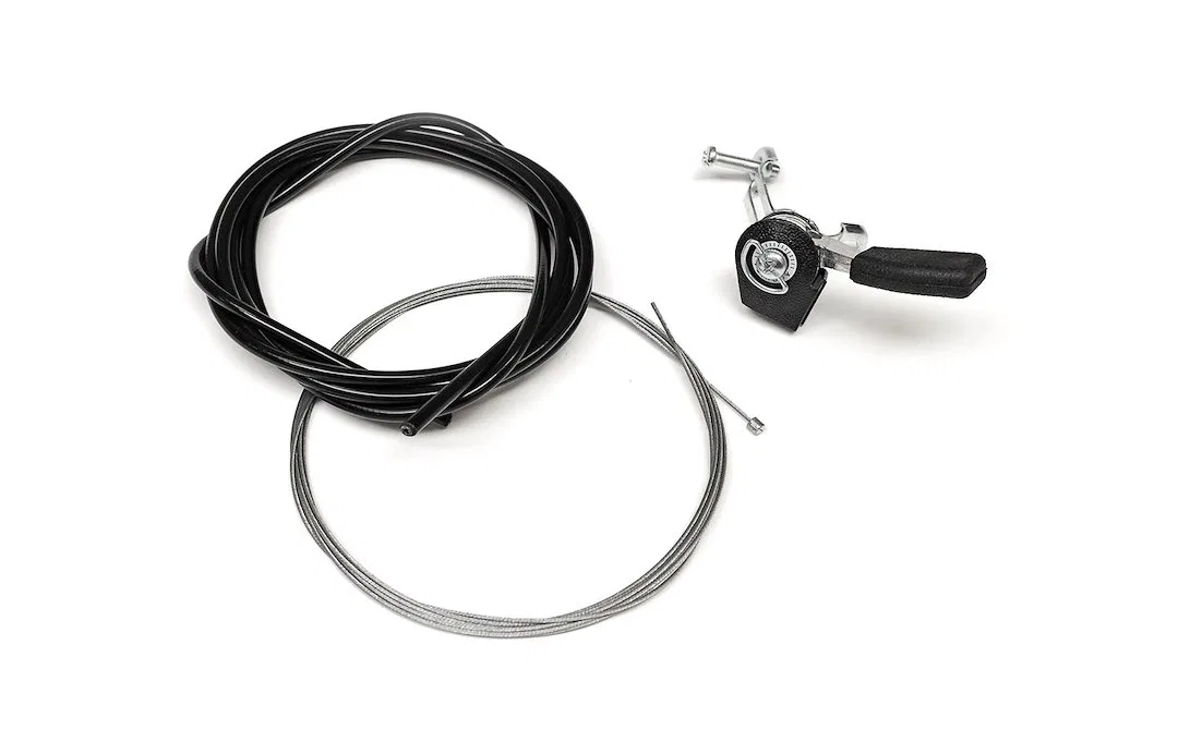 4870402 – TERAFLEX Hand Throttle Control Kit, FOR OFF ROAD USE ONLY Tube Clamp Mount With Lever/ Mounting Clamp/ Thro...